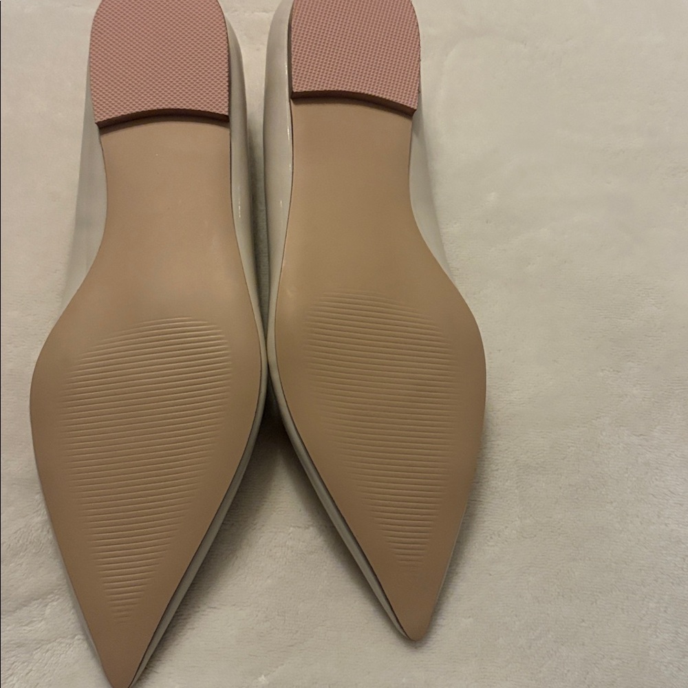 Steve Madden Meryl Flats in Bone - Picture 2 of 3